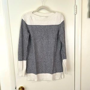 Loft tunic stripe sweater